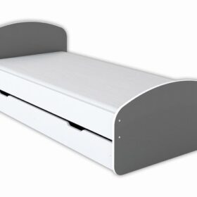 Model Luna 2 krevet sa fiokom 200x90cm- sivi