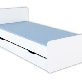 Model Alfa 1 krevet sa fiokom beli - gratis dušek