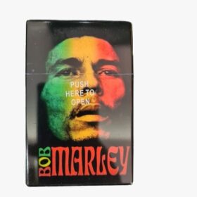 Plastična tabakera po principu paklice-Bob Marley 1