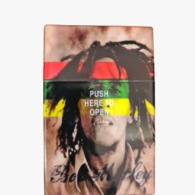 Plastična tabakera po principu paklice-Bob Marley 2