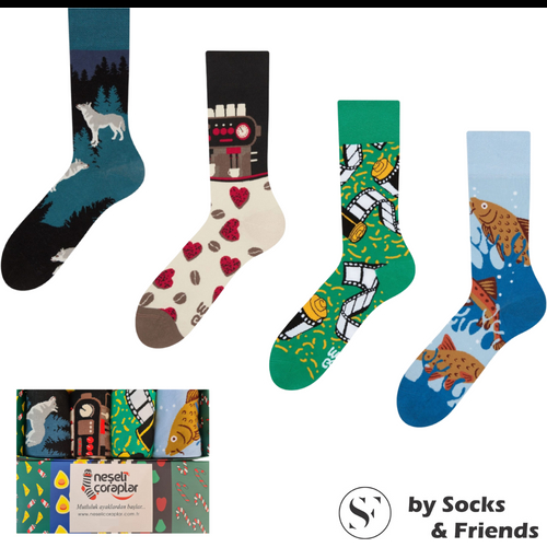 Socks&Friends set čarapa Funny&Wild