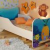 Serija Happy Kitty-Sundjer Bob - Dečiji krevet sa dušekom i letvicama