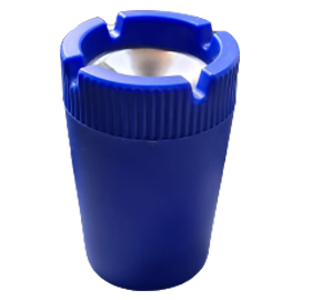 Pepeljara Dedo plastična - teget