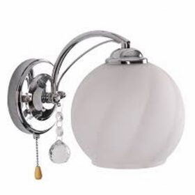 Alyson Zidna Lampa 1x40W E27 Bela