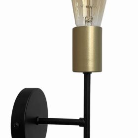 Crespilo Zidna Lampa Crna 1x40 E27