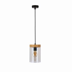 Wels Visilica Crna + Drvo1x40W E27