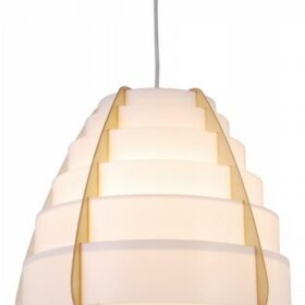 Nagoja Viseća Lampa Bež 1x40W E27