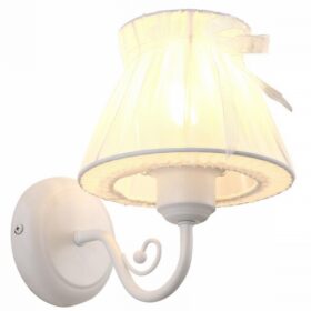 Zefir Zidna Lampa Bela 1x40W E27