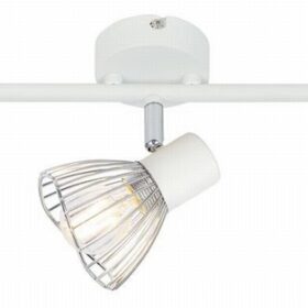 Fly Plafonska Lampa Bela Hrom 2 3x40W E14