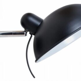 Durio Zidna Lampa Crna 1x40W E14